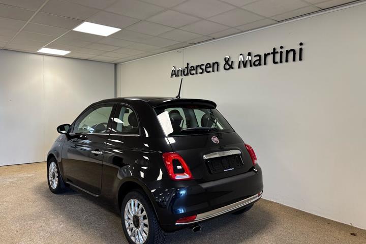 Sort Fiat 500 fra 2017