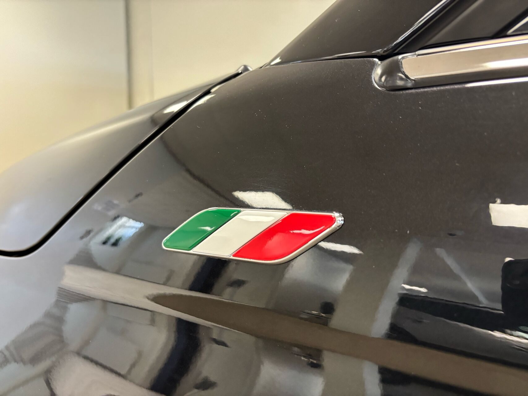 Sort Fiat 500 fra 2017