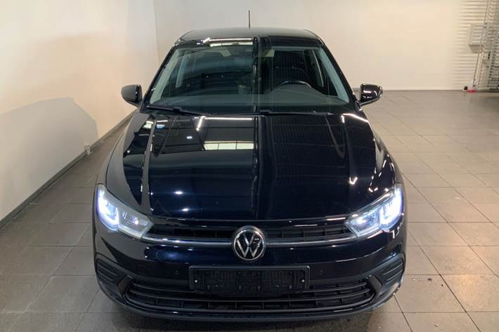 Sort VW Polo fra 2022