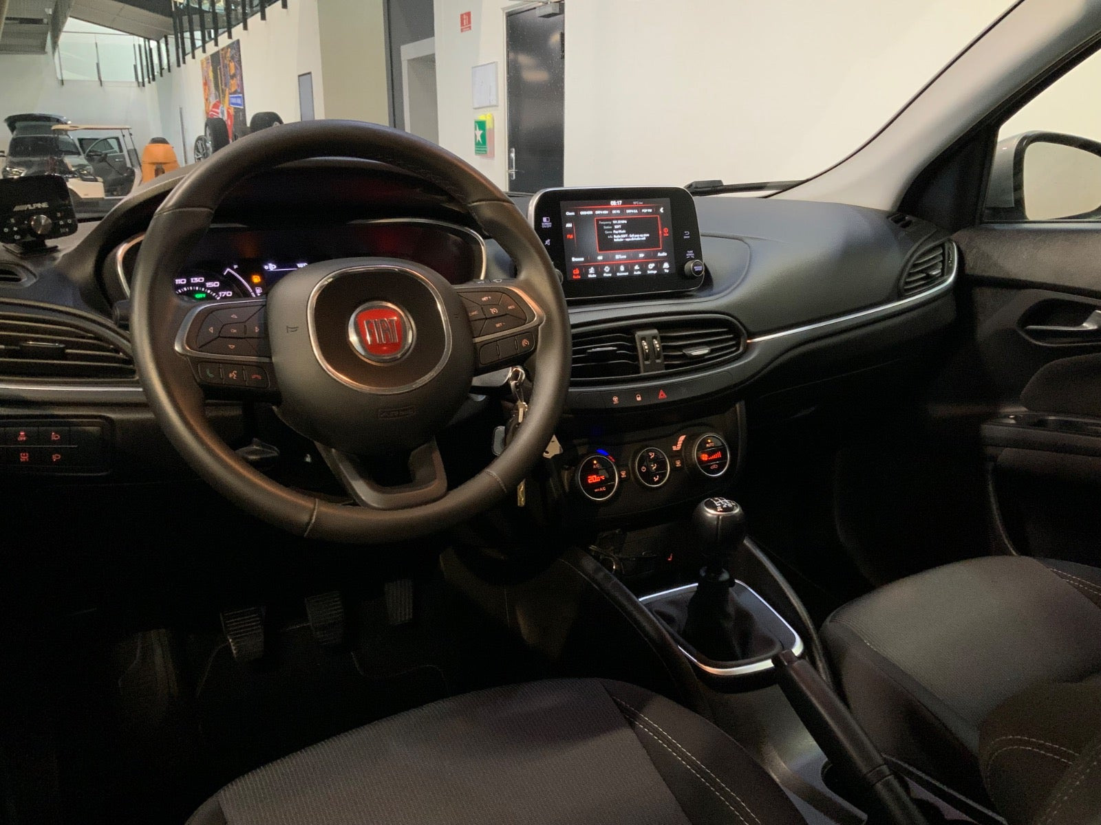 Sølv Fiat Tipo fra 2018