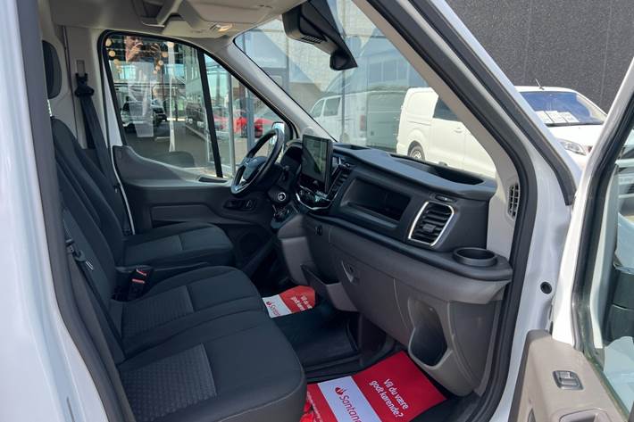 Hvid Ford E-Transit 390 L2 Van fra 2022