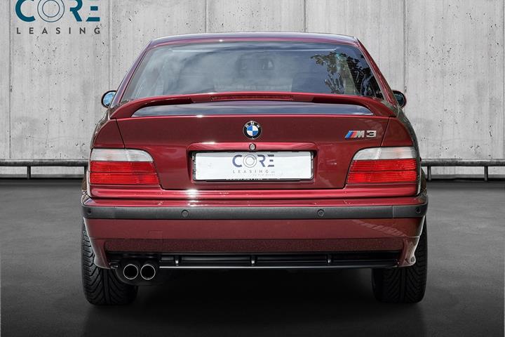 Rød BMW M3 fra 1996