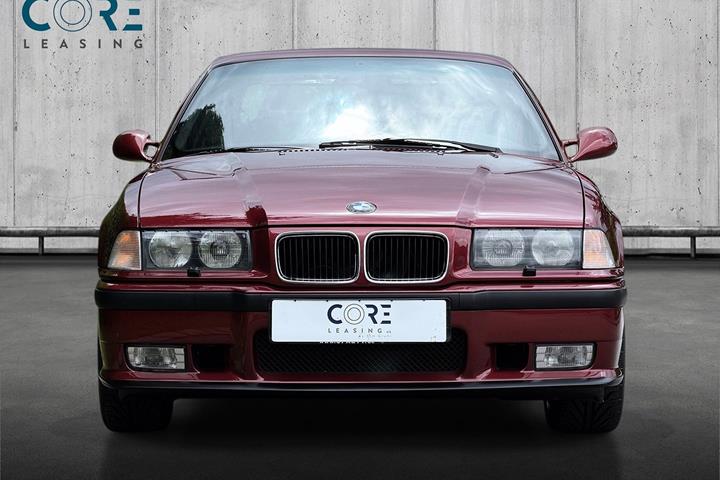 Rød BMW M3 fra 1996