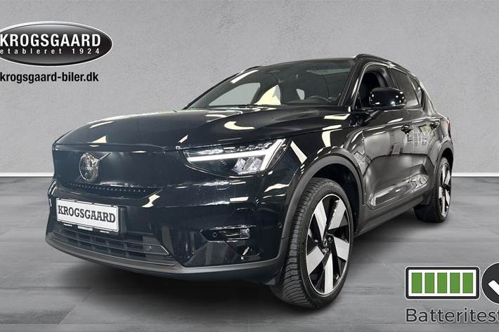 Sort Volvo XC40 fra 2023
