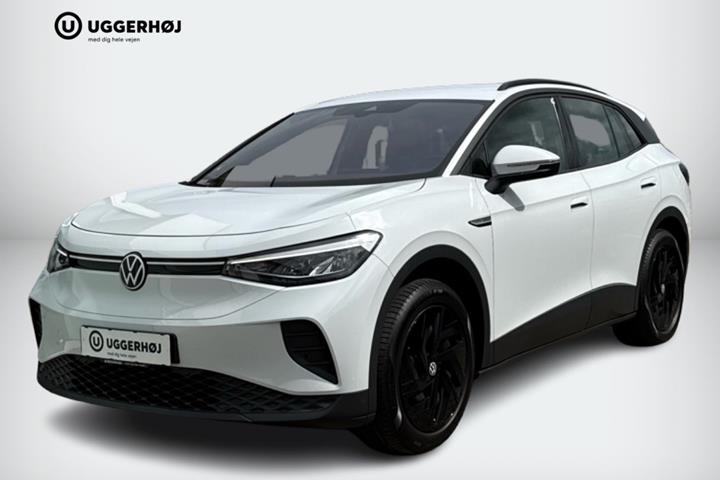 Hvid VW ID.4 fra 2023 set udefra