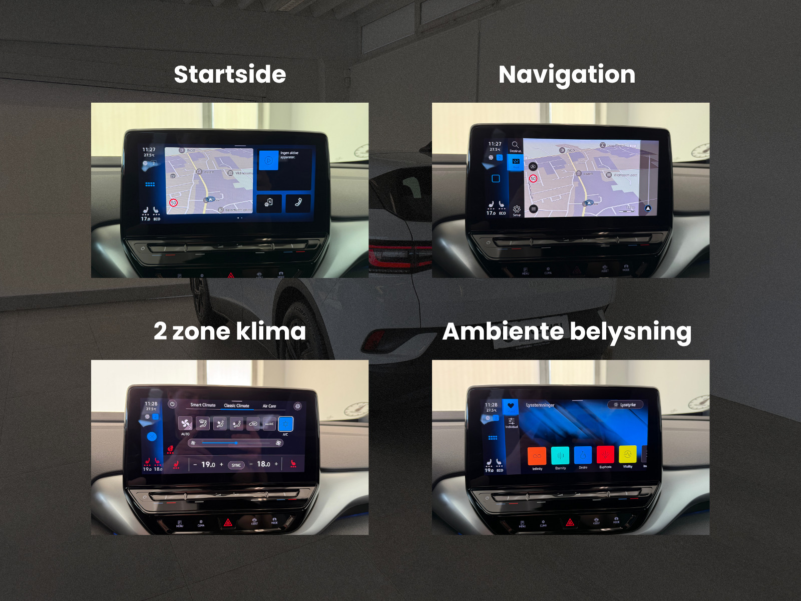 Hvid VW ID.4 fra 2023