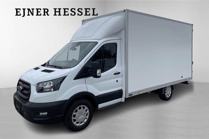 Hvid Ford Transit 350 L3 Chassis fra 2025