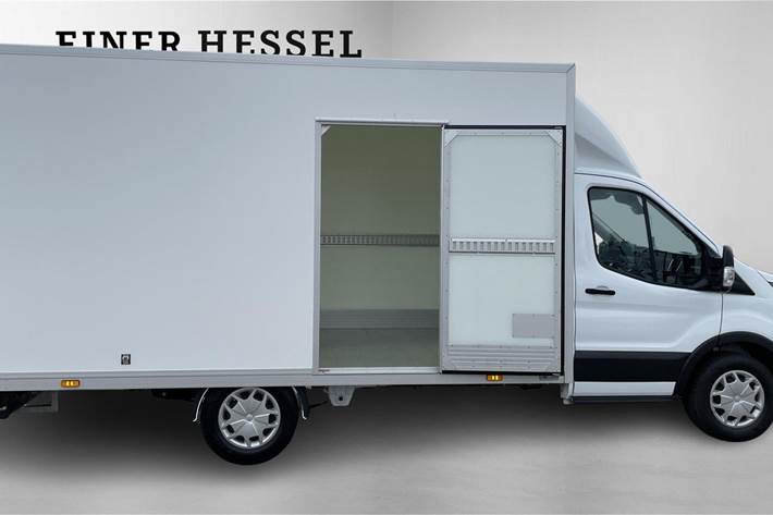 Hvid Ford Transit 350 L3 Chassis fra 2025