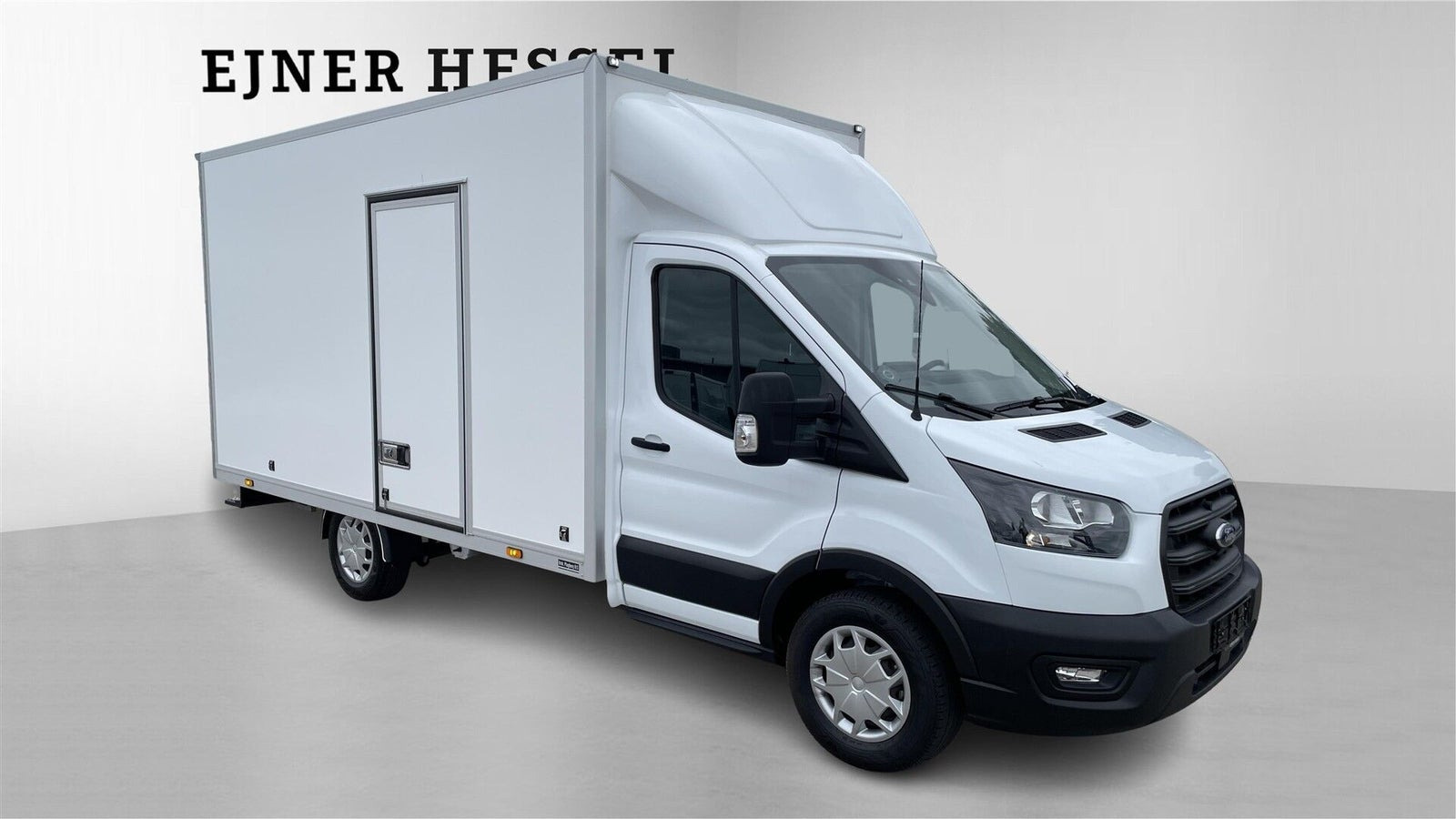 Hvid Ford Transit 350 L3 Chassis fra 2025