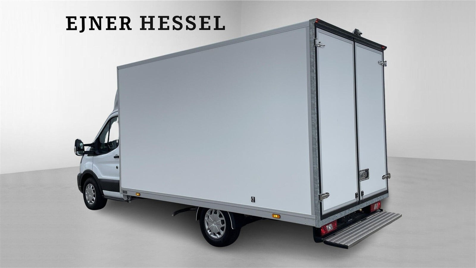 Hvid Ford Transit 350 L3 Chassis fra 2025