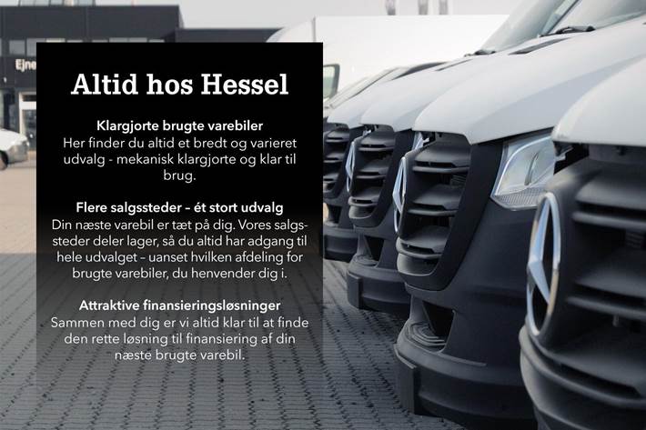 Hvid Ford Transit 350 L3 Chassis fra 2025