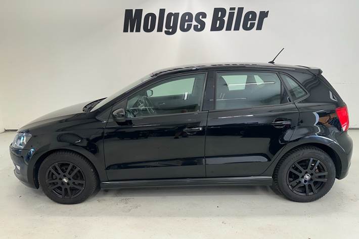 Sort VW Polo fra 2017