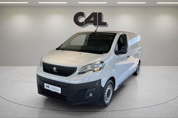 Hvid Peugeot e-Expert fra 2024