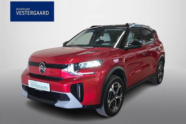 Rød Citroën e-C3 Aircross fra 2025
