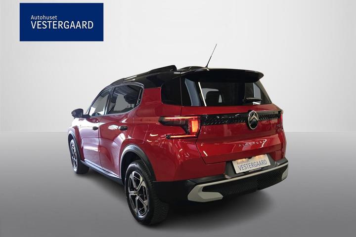 Rød Citroën e-C3 Aircross fra 2025