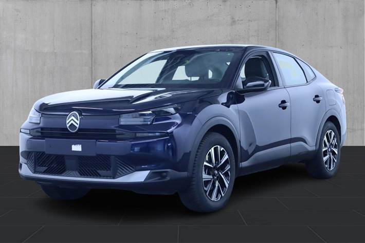 Blå Citroën ë-C4 X fra 2025