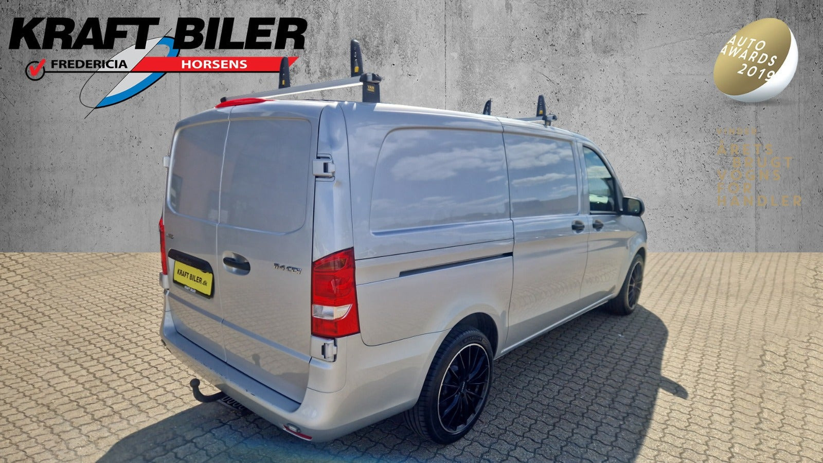 Sølv Mercedes Vito 114 fra 2021