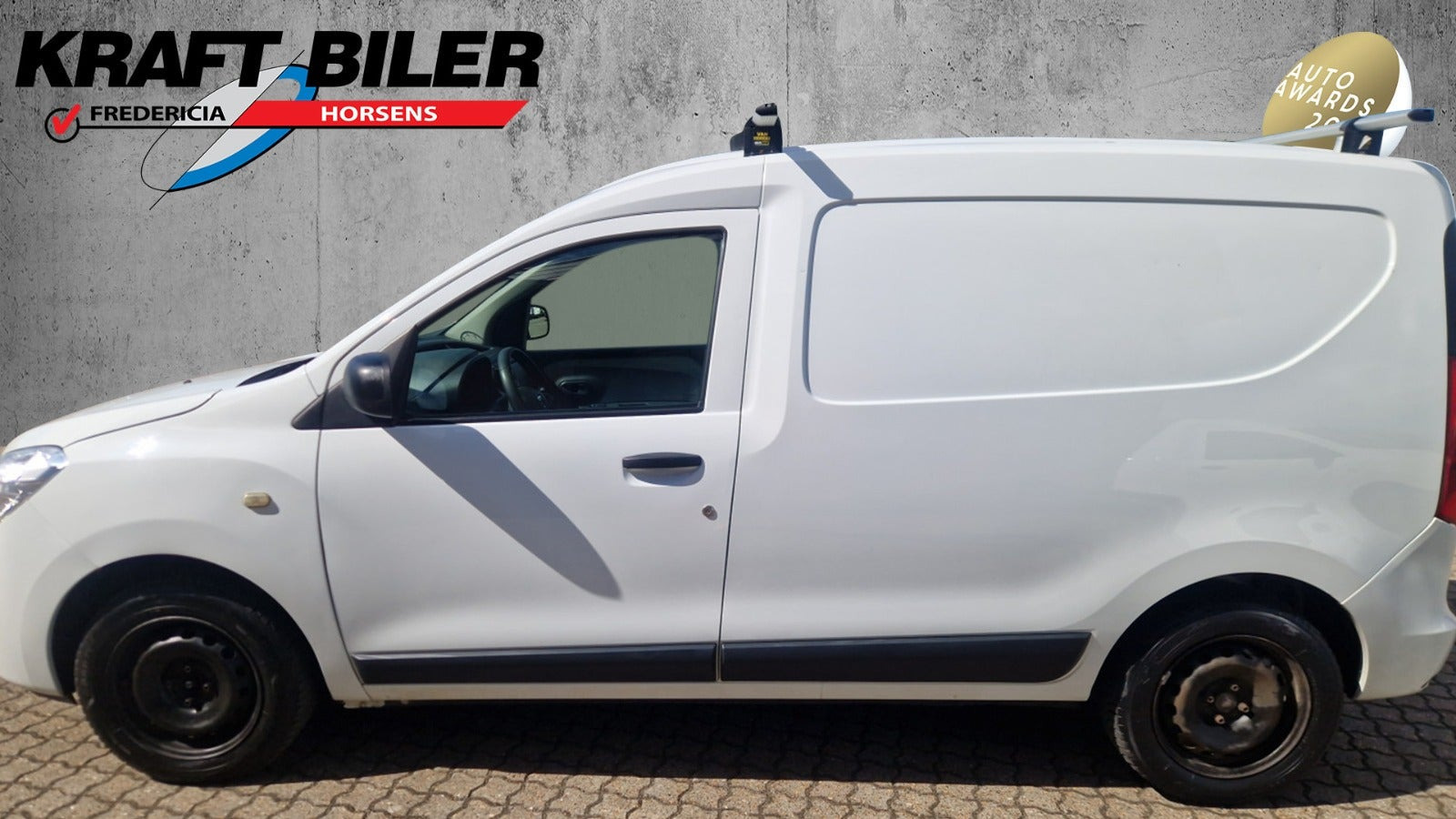 Hvid Dacia Dokker fra 2019