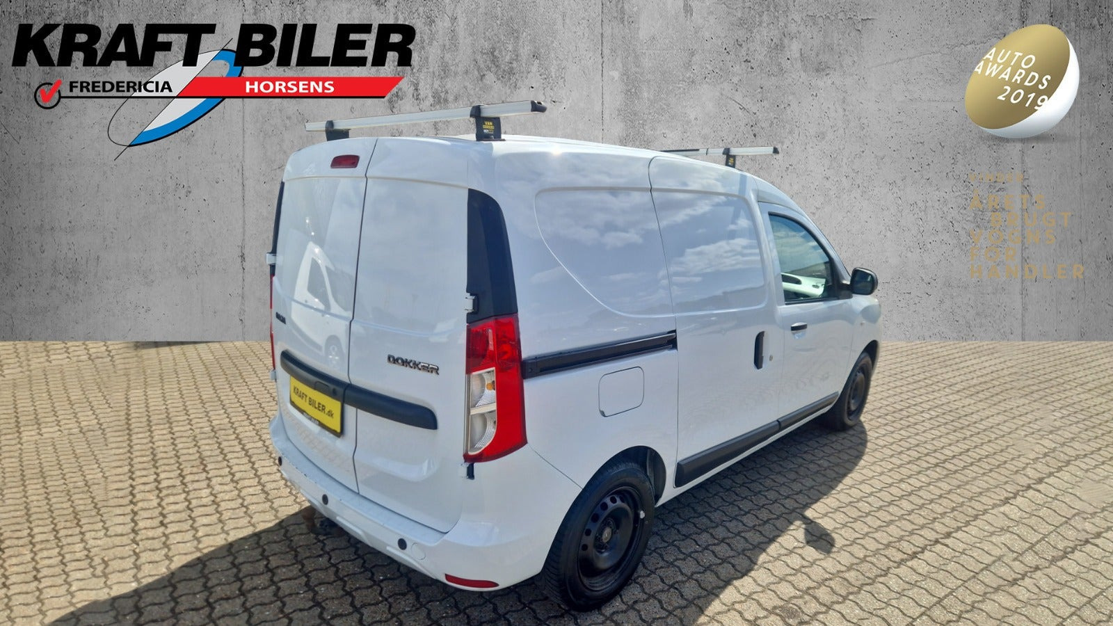 Hvid Dacia Dokker fra 2019