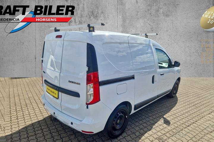 Hvid Dacia Dokker fra 2019