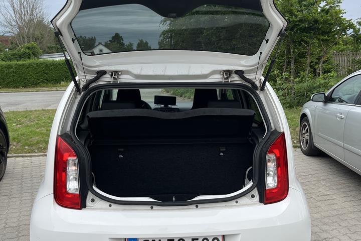 Hvid Skoda Citigo fra 2017
