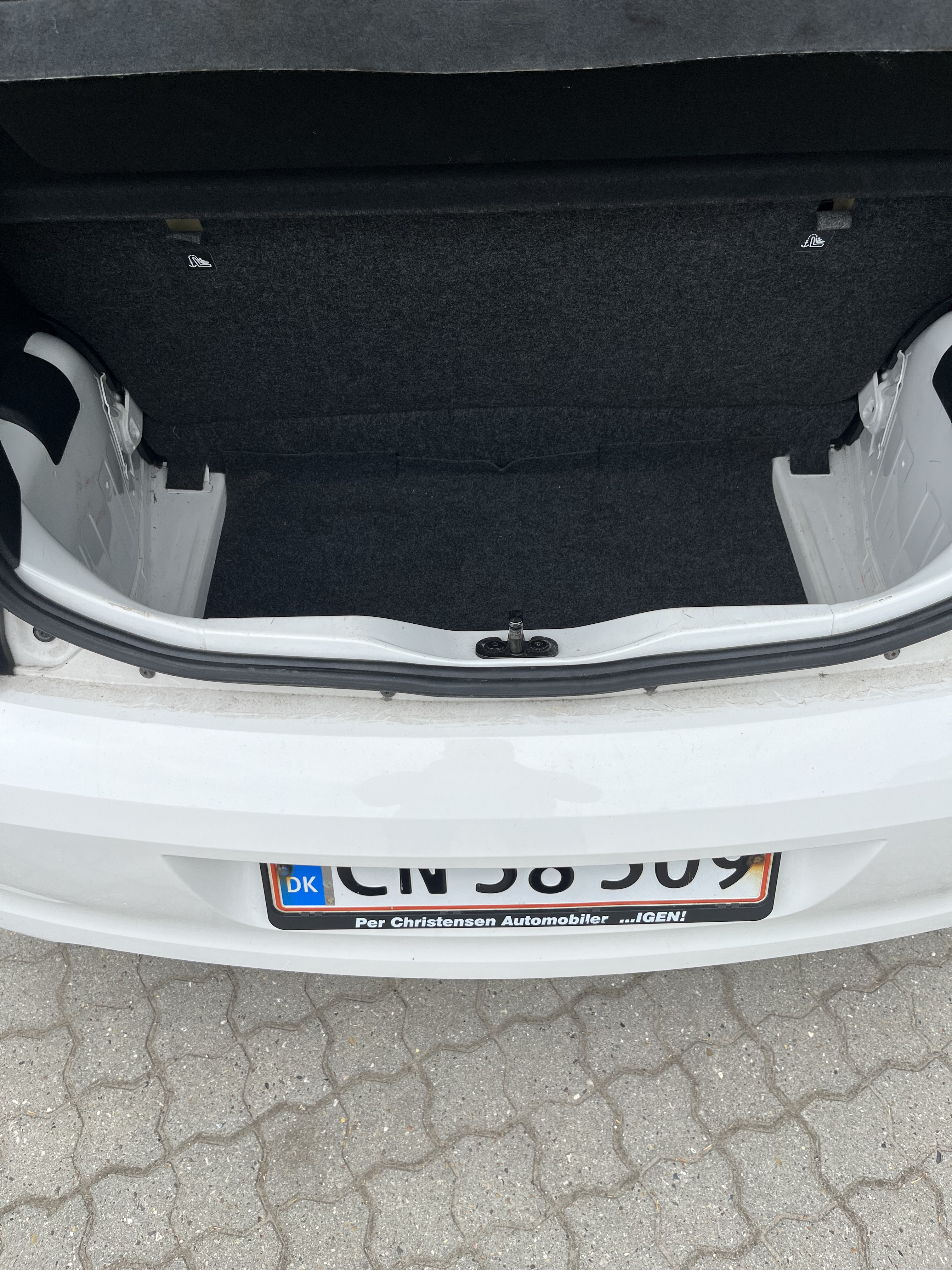 Hvid Skoda Citigo fra 2017