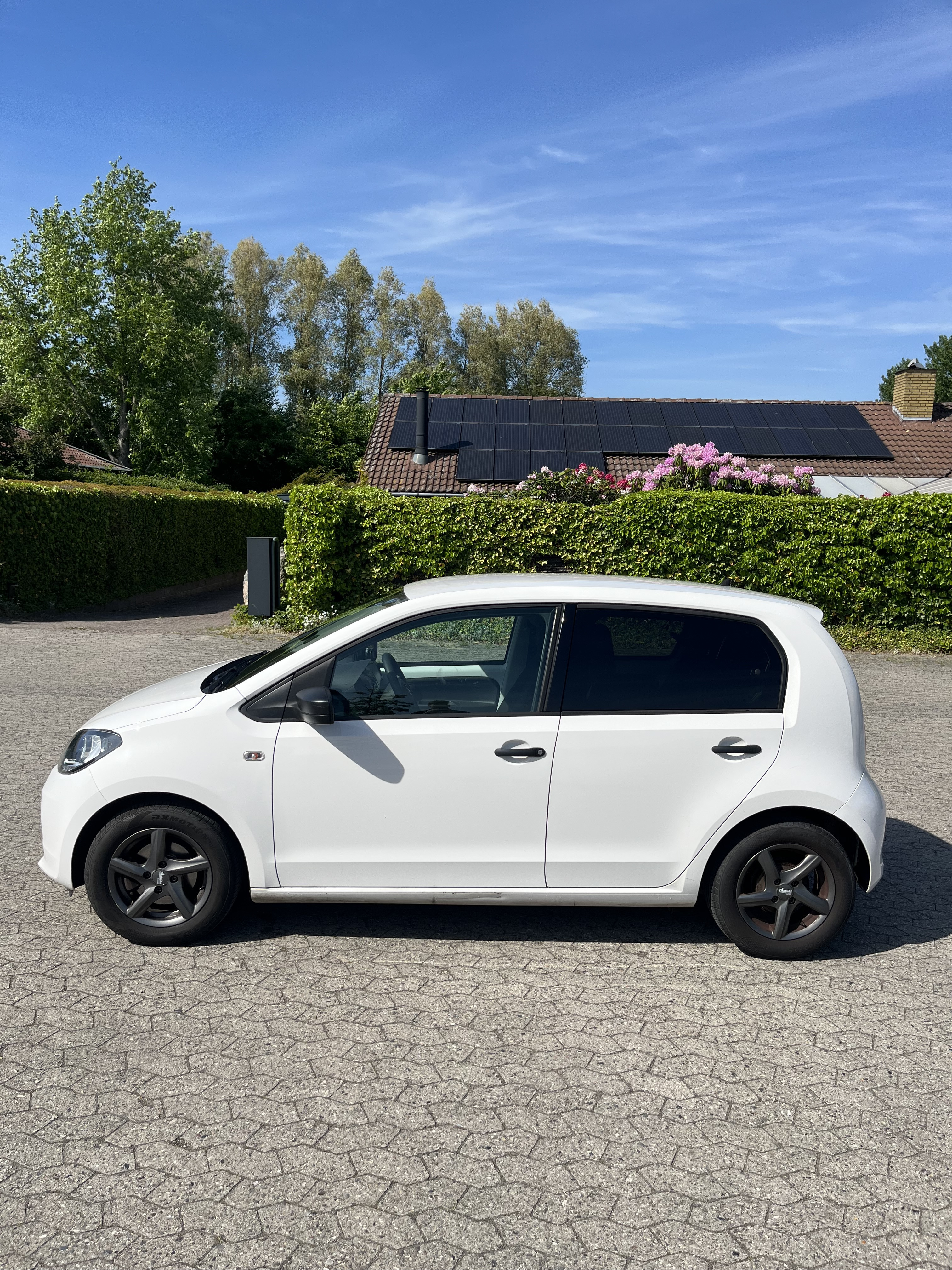 Hvid Skoda Citigo fra 2017