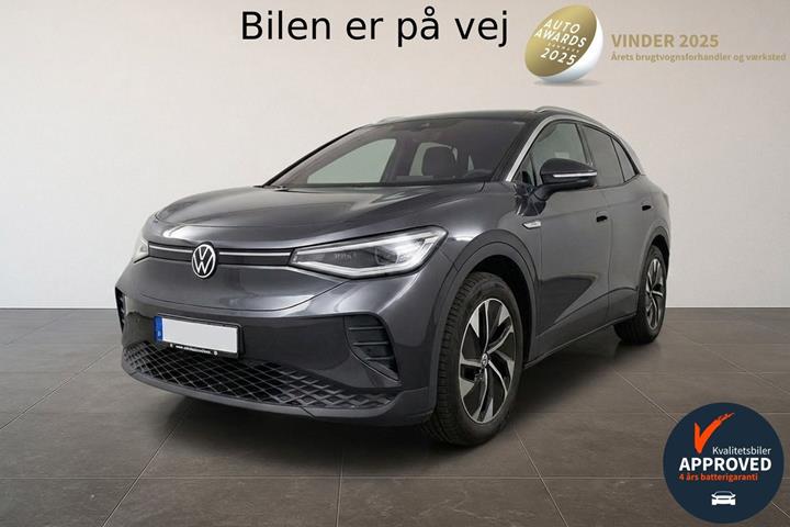 Grå VW ID.4 fra 2021 set udefra
