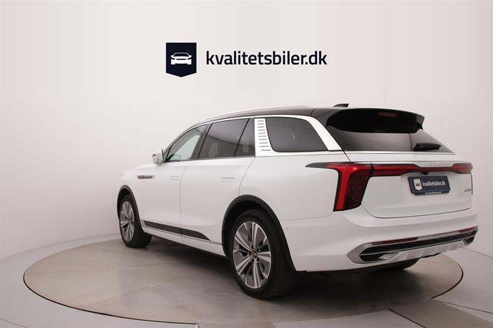 Hvid Hongqi E-HS9 fra 2023