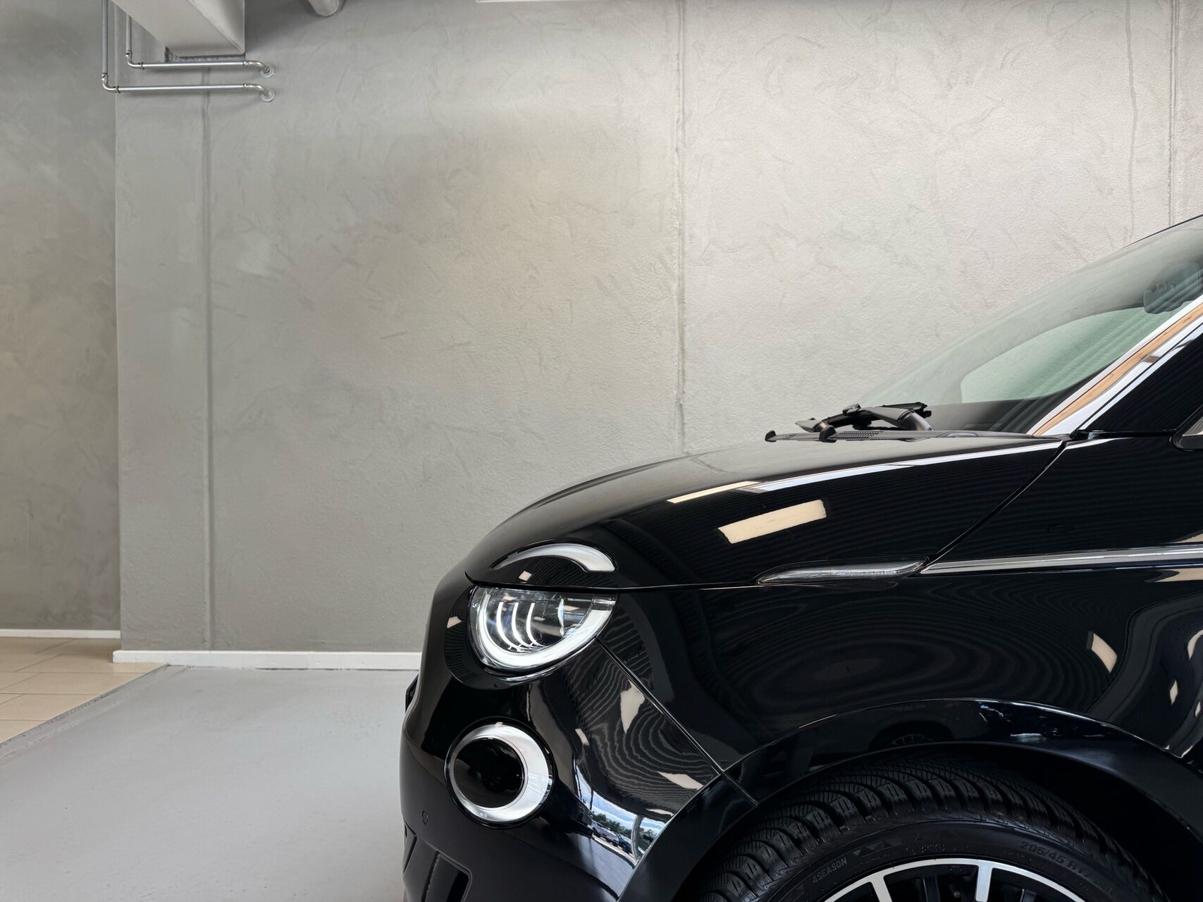 Sort Fiat 500e fra 2023