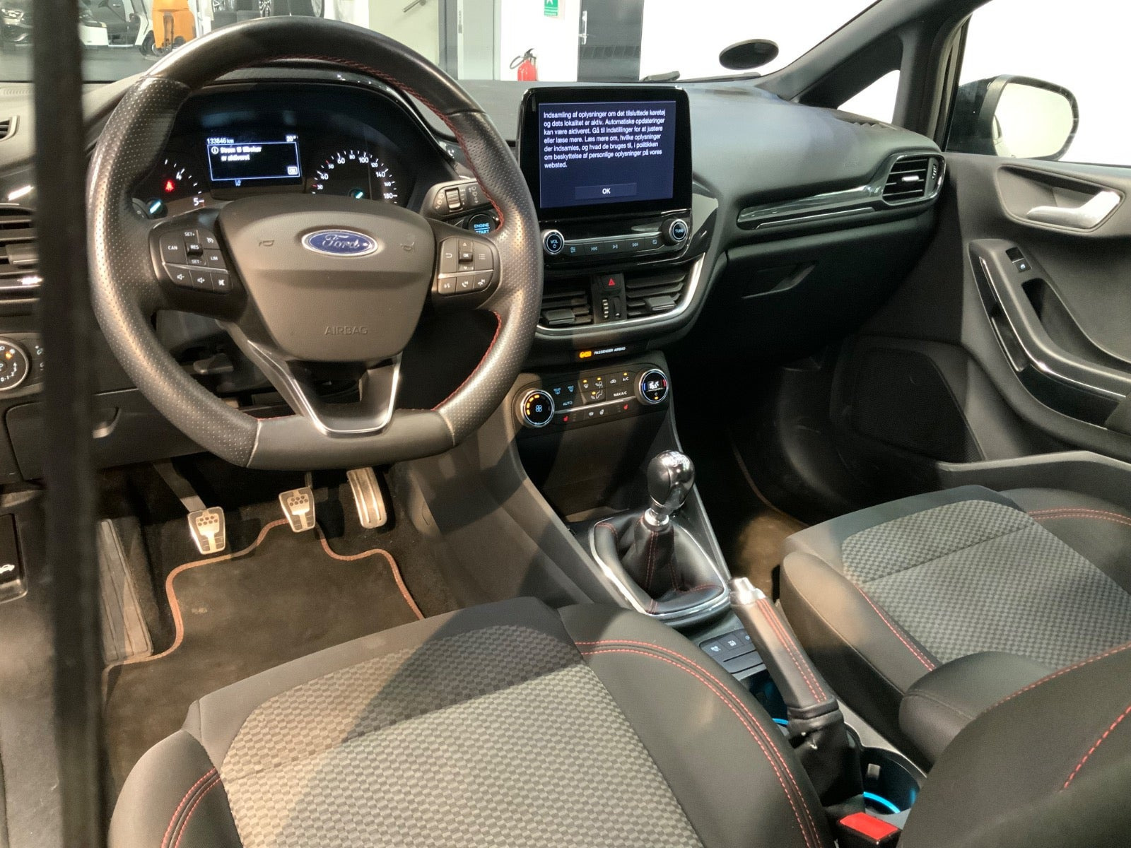 Sort Ford Fiesta fra 2020