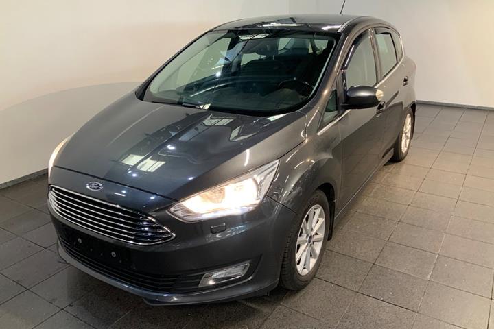 Grå Ford C-MAX fra 2018 set udefra