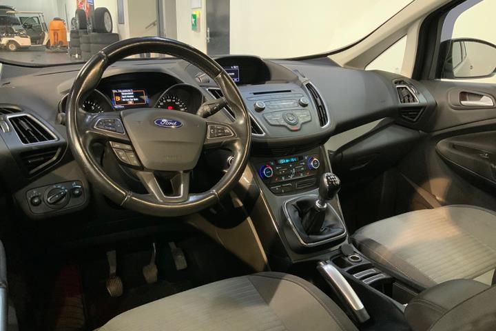 Grå Ford C-MAX fra 2018