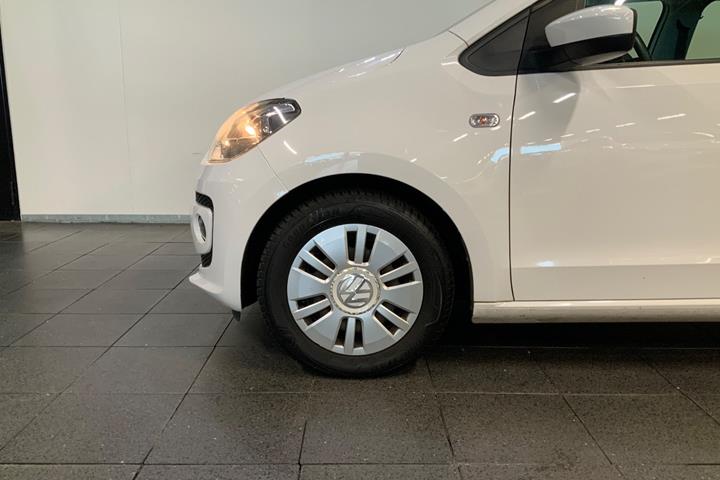 Hvid VW UP! fra 2015