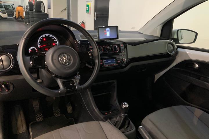 Hvid VW UP! fra 2015