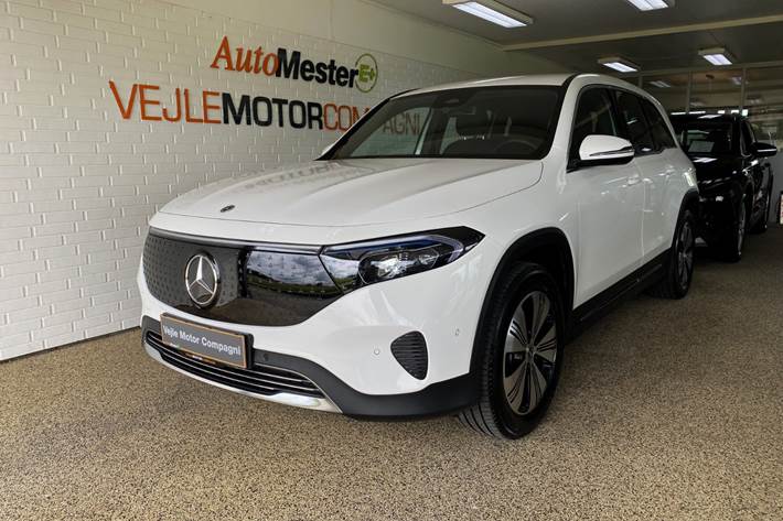 Hvid Mercedes EQB250+ fra 2025