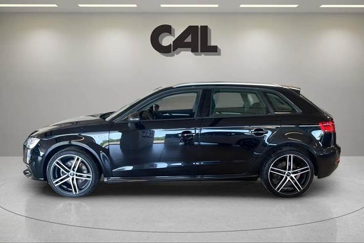 Sort Audi A3 fra 2018