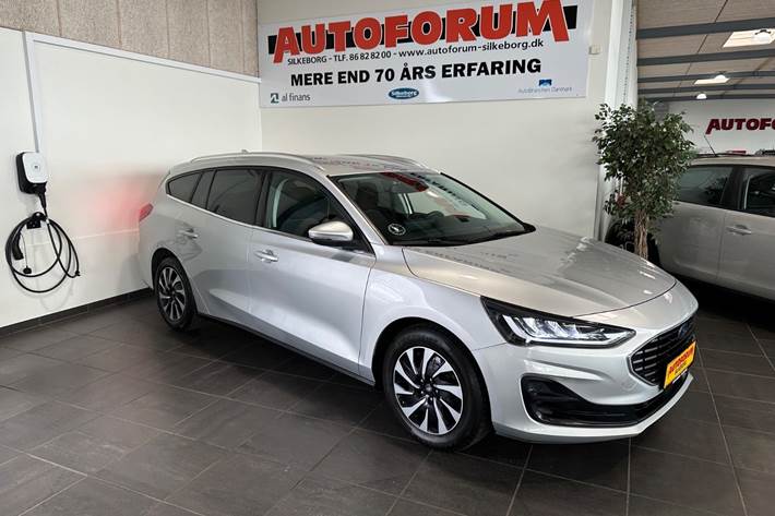 Sølv Ford Focus fra 2023