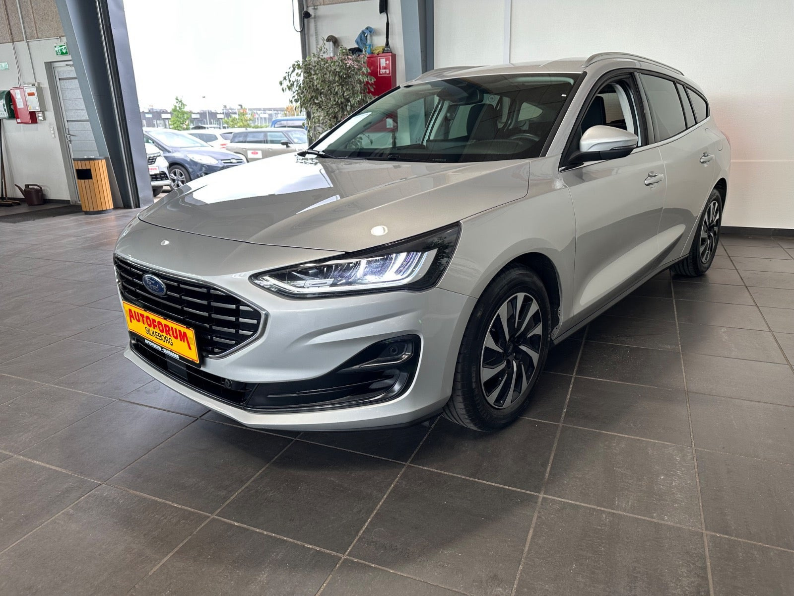 Sølv Ford Focus fra 2023