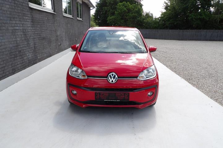 Rød VW UP! fra 2019