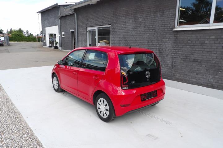 Rød VW UP! fra 2019