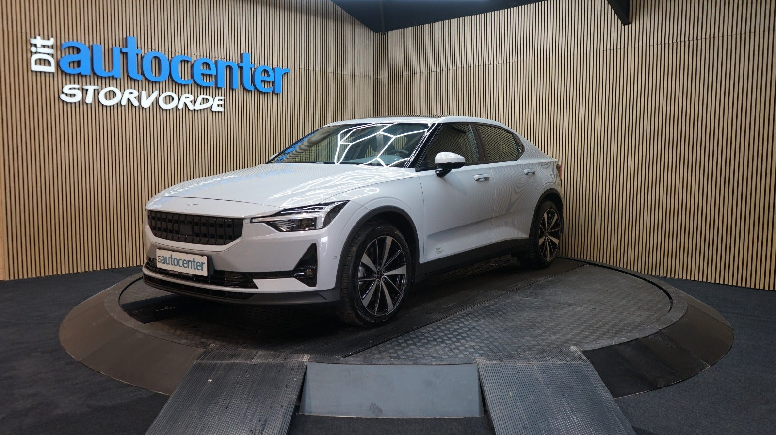 Hvid Polestar 2 fra 2022