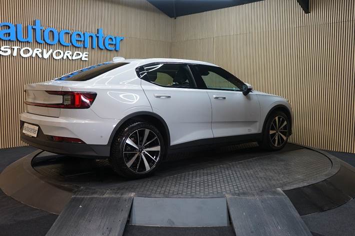 Hvid Polestar 2 fra 2022