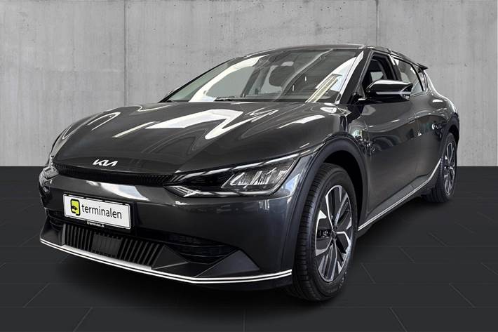 Grå Kia EV6 fra 2023