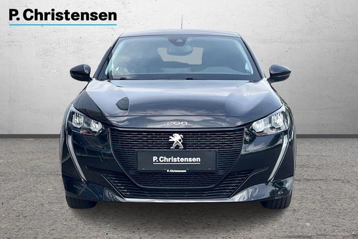 Sort Peugeot e-208 fra 2023