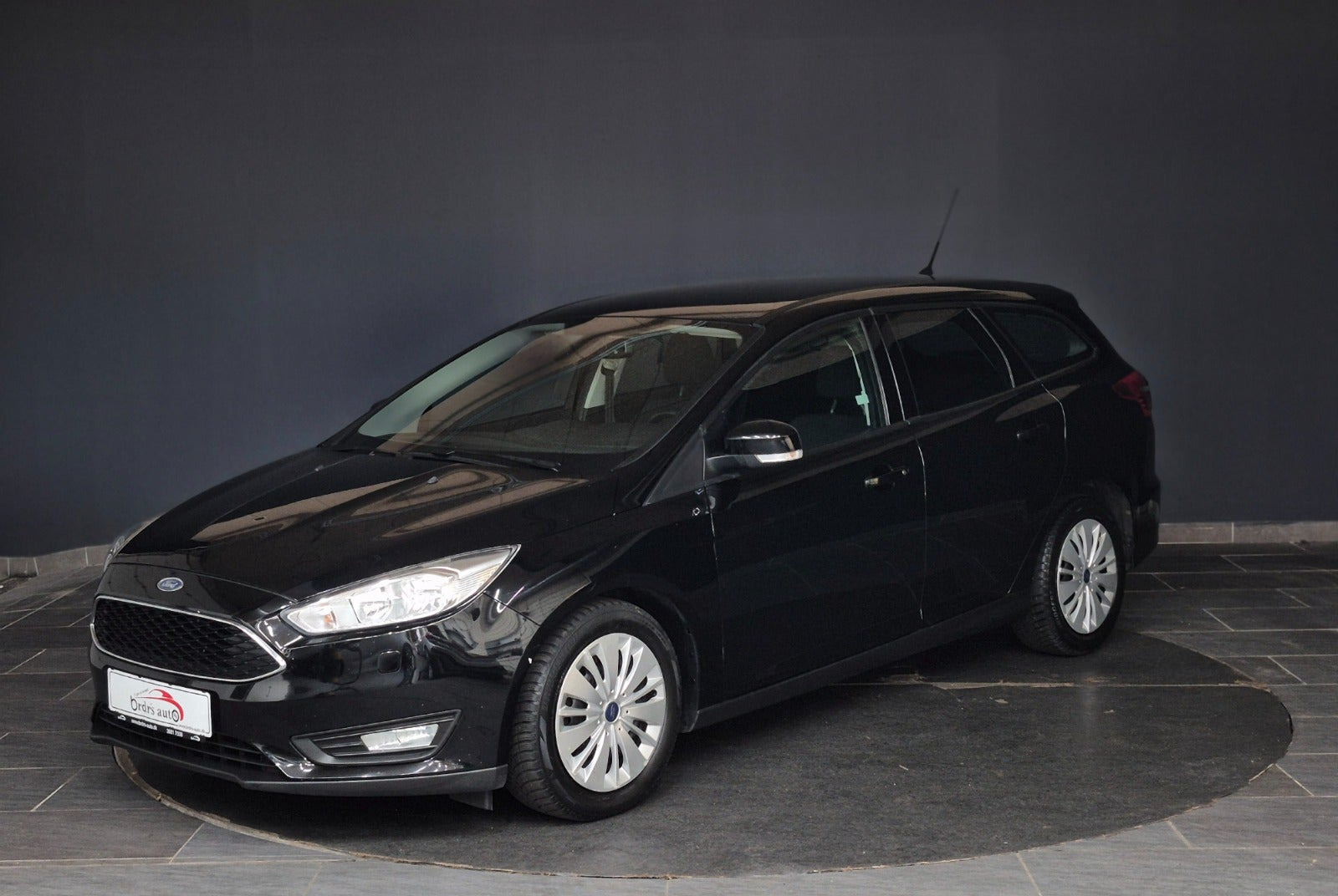 Sort Ford Focus fra 2016