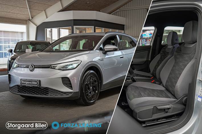 Sølv VW ID.4 fra 2023