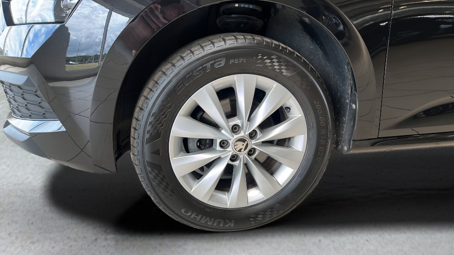 Sort Skoda Kamiq fra 2022