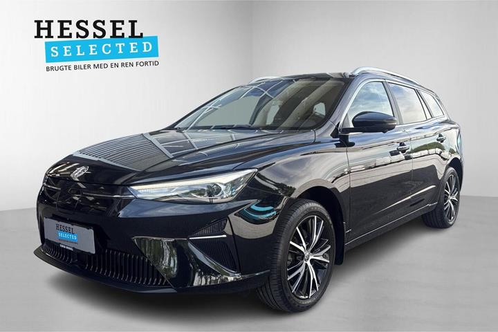 Sort MG MG5 fra 2023 set udefra