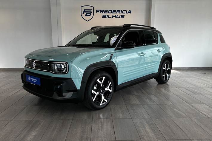 Blå Renault 4 E-Tech fra 2025